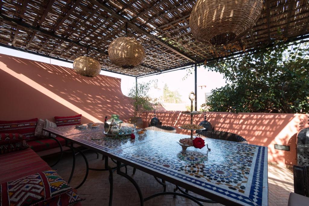Patio nebo venkovní prostory v ubytování Origin Hotels Riad Lhena