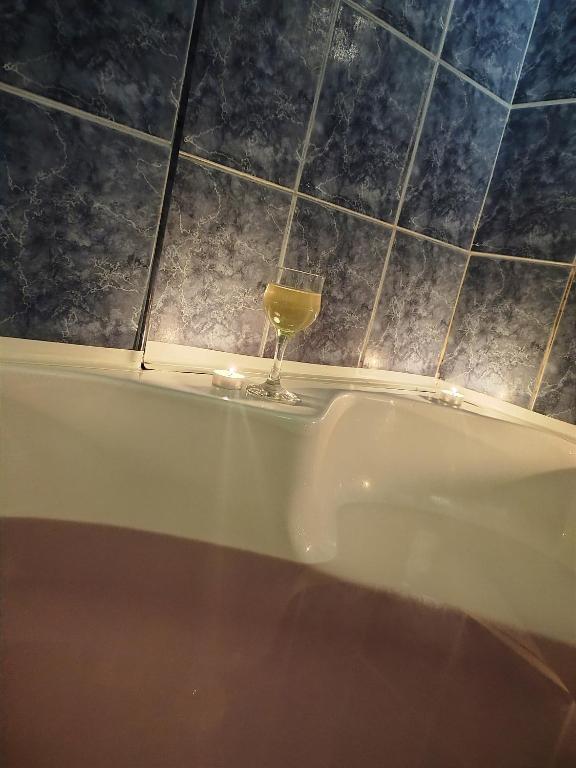 Koupelna v ubytování Apartman 19