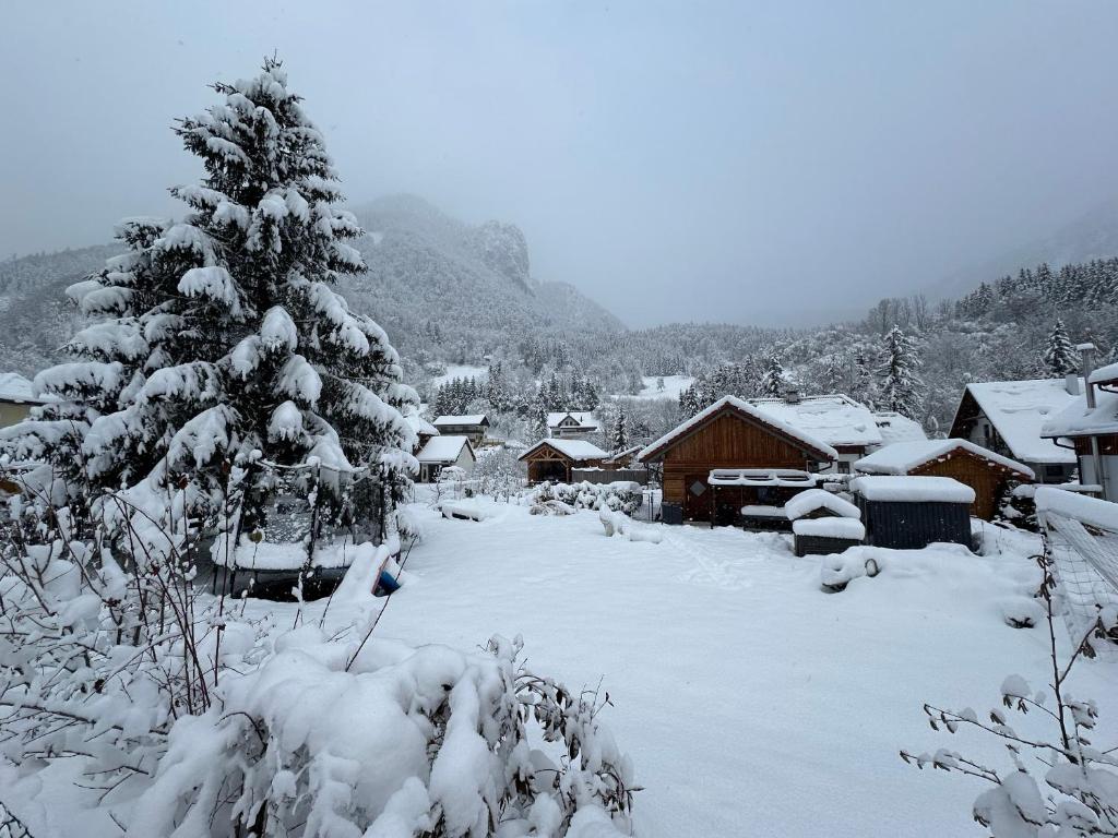 Chalet Falkenstein v zimě