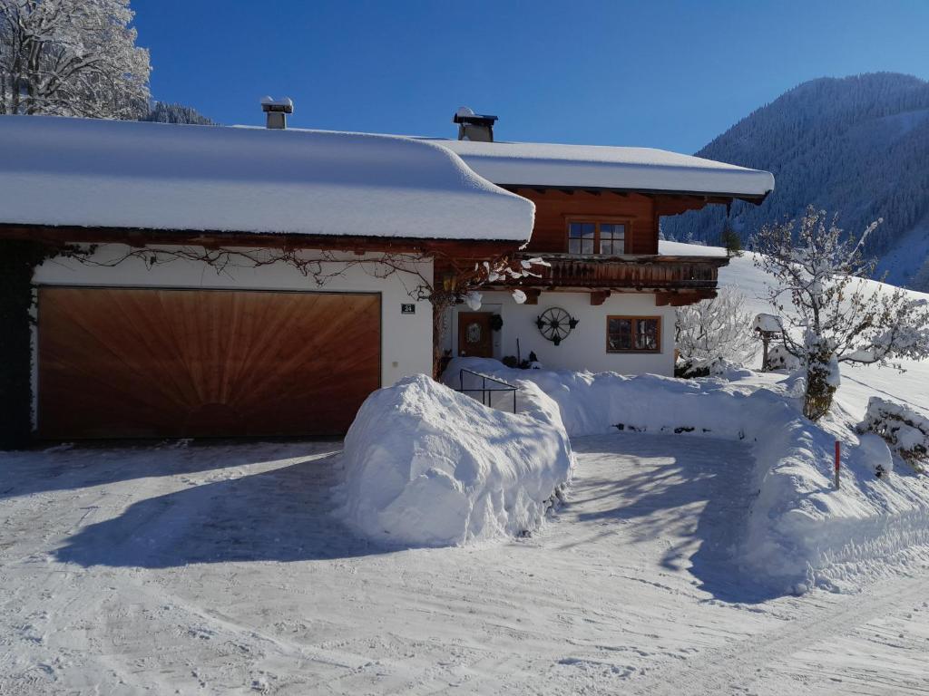 Ferienwohnung Obernauer v zimě