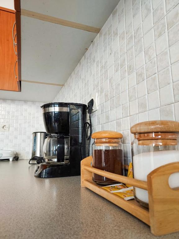 Принадлежности для чая и кофе в Aurora Family Loft