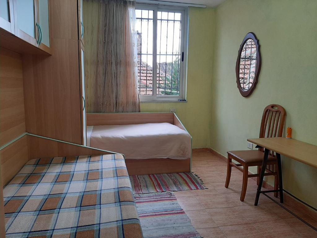 Postel nebo postele na pokoji v ubytování Enki's Guesthouse