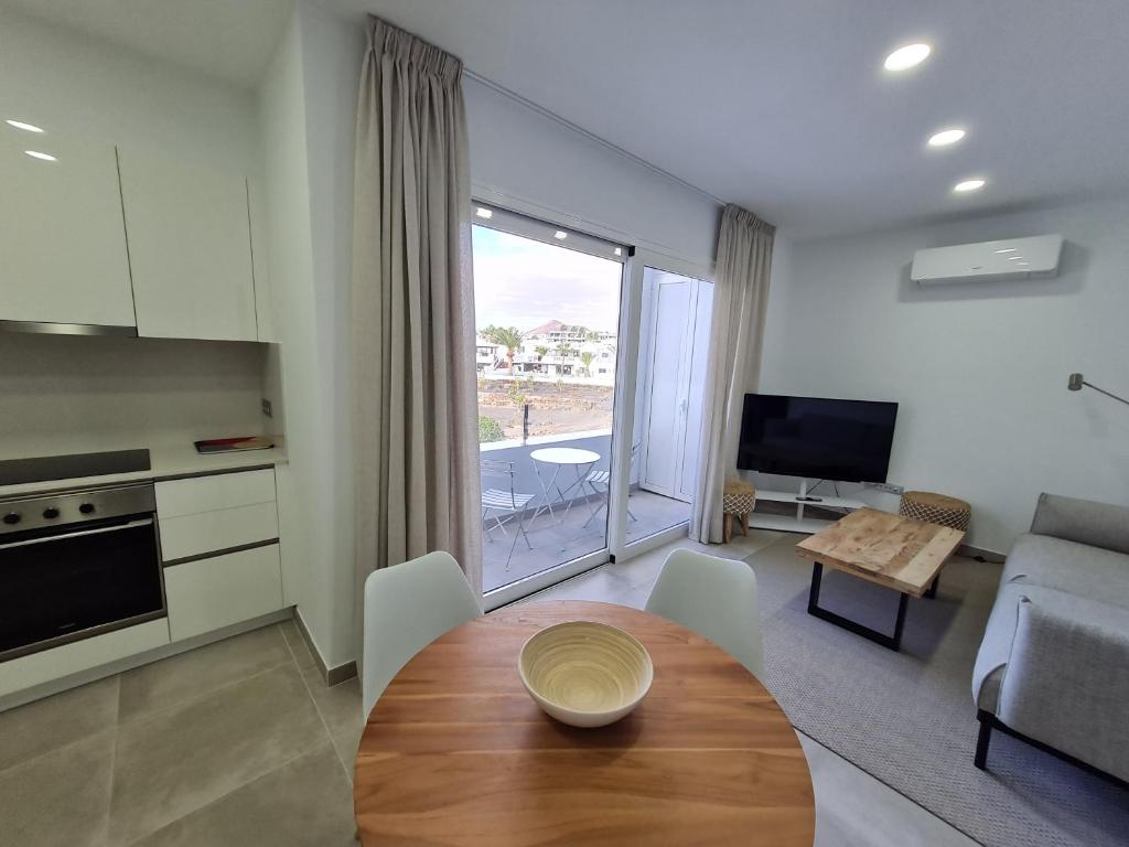 Kuchyň nebo kuchyňský kout v ubytování Sabbia Suites Blue