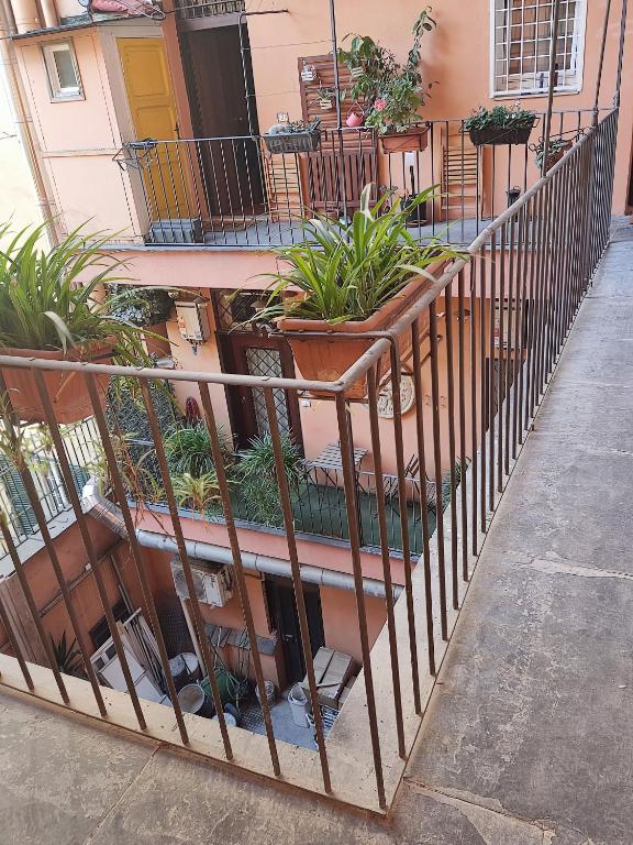 Balkón alebo terasa v ubytovaní CASA DI SILVIA a PORTA PIA