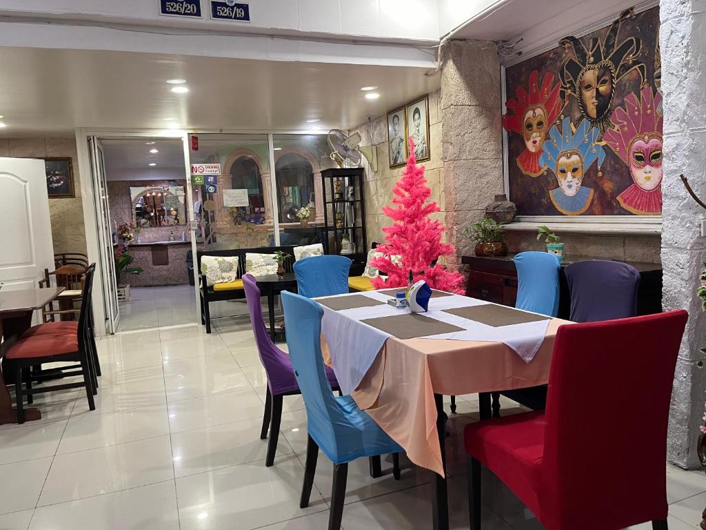 Posezení v ubytování Da Mario Hotel & Restaurant