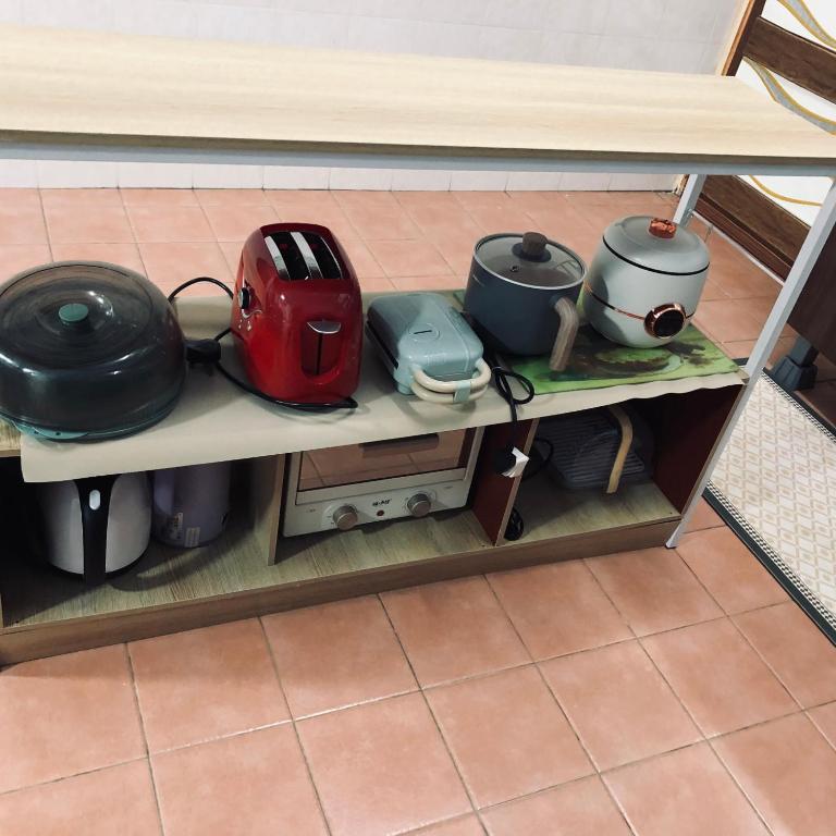 Kuchyň nebo kuchyňský kout v ubytování E&Y HOMESTAY