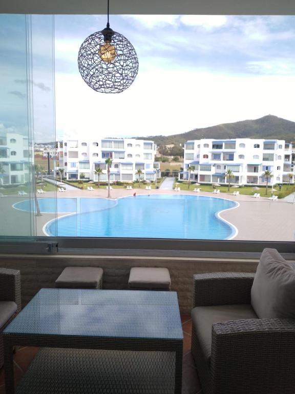 Bazén v ubytování MIRADOR GOLF 2 Apt B15 nebo v jeho okolí