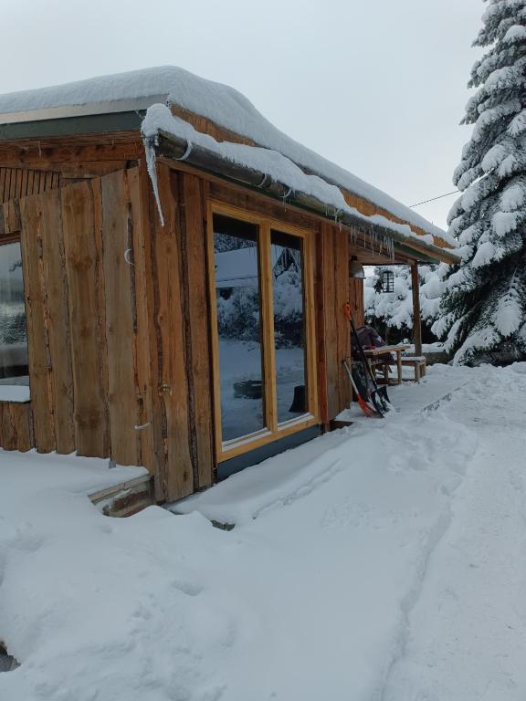 Beutners Berghütte v zimě