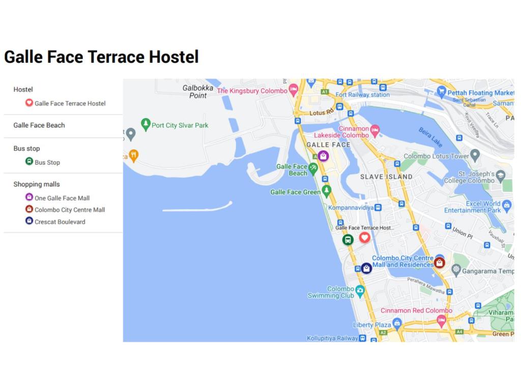 Fotografie z fotogalerie ubytování Galle Face Terrace Hostel by Tourlux v destinaci Colombo