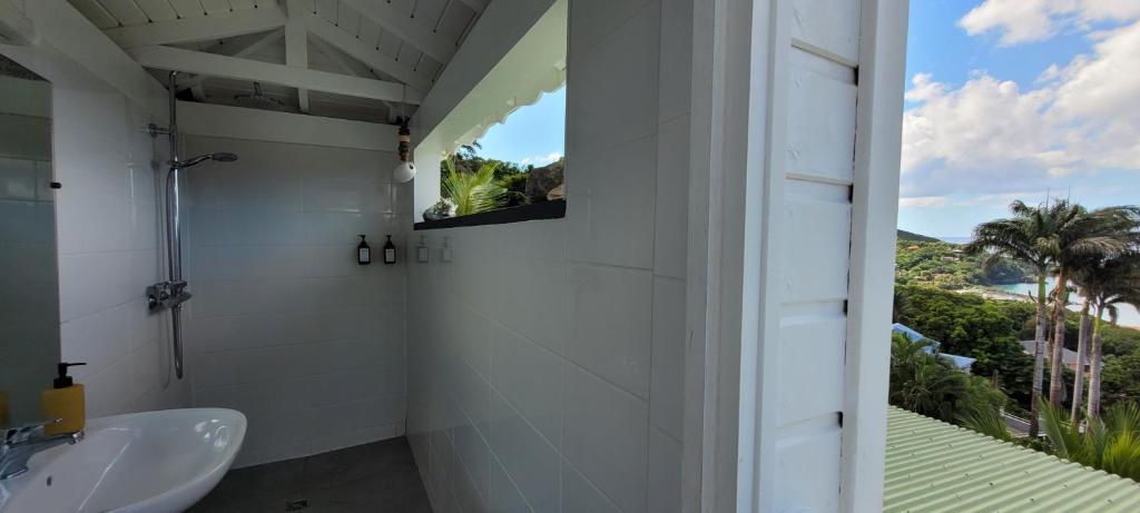 Balkón nebo terasa v ubytování Appartement Duplex Vue Mer Jacuzzi Privé