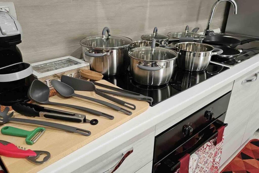 Cucina o angolo cottura di Scala Paradiso ~ B&B Molfetta