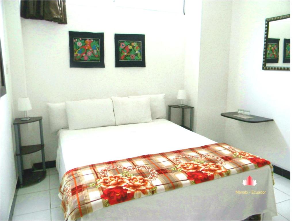 Postel nebo postele na pokoji v ubytování Bahia B&B