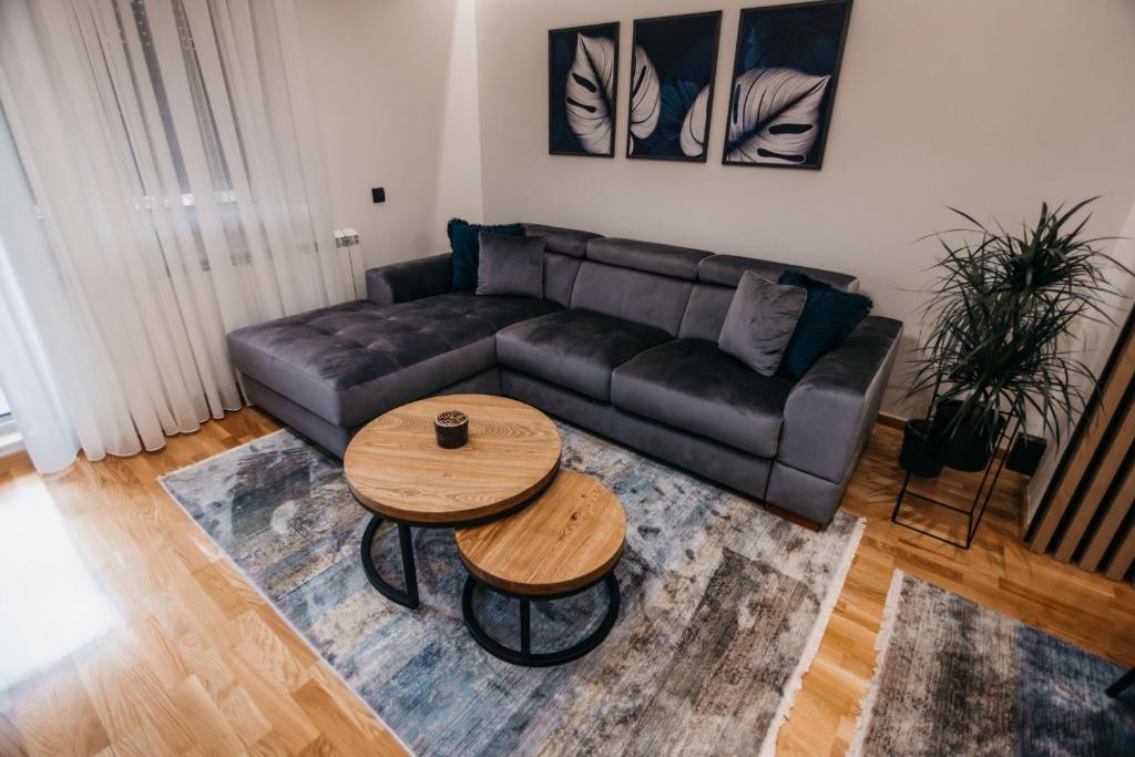 Posezení v ubytování Apartman 37 Aranđelovac