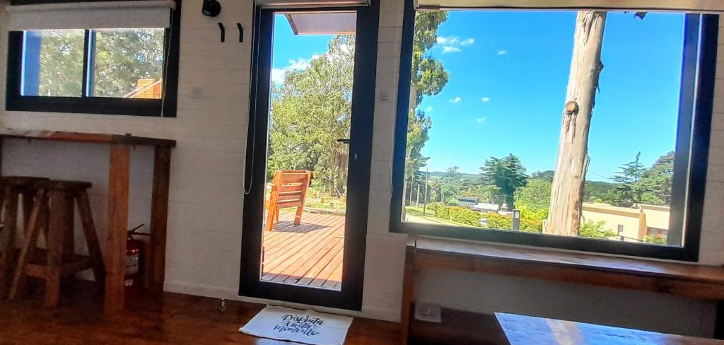 Μπαλκόνι ή βεράντα στο CheTiny Garden - Tiny House en Sierra de los Padres
