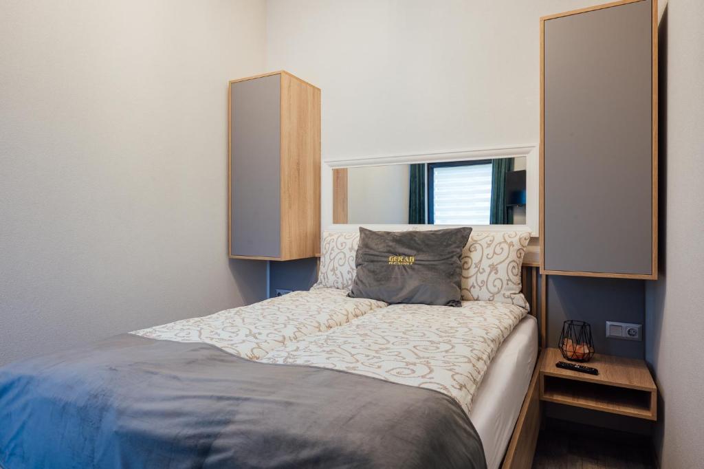 Postel nebo postele na pokoji v ubytování Gerab Resort