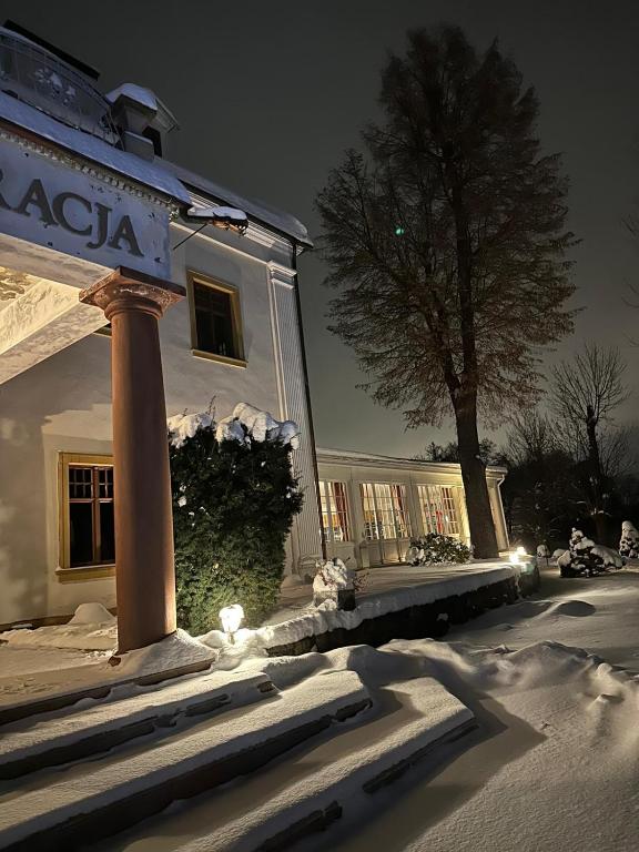 Pałac na Wodzie Hotel & SPA v zimě