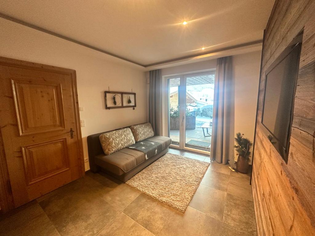Posezení v ubytování Apartments Oberkofler