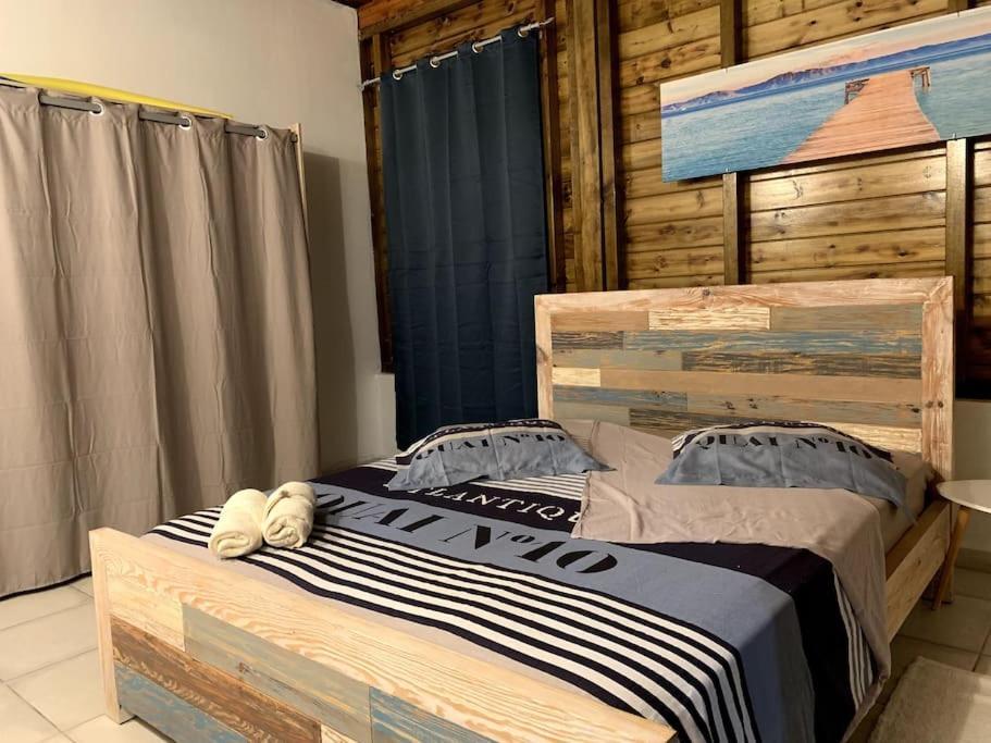 Postel nebo postele na pokoji v ubytování Villa Anse Maurice et SPA