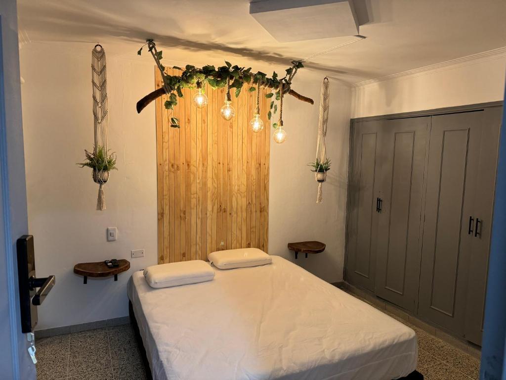 Postel nebo postele na pokoji v ubytování Rustik House