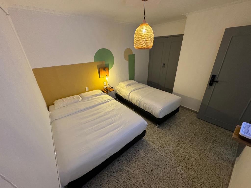 Postel nebo postele na pokoji v ubytování Rustik House