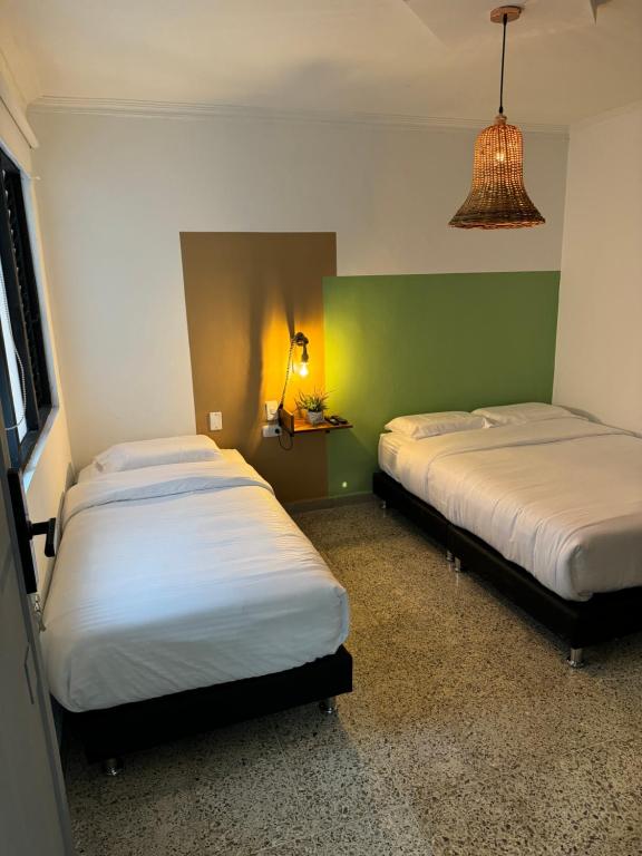Postel nebo postele na pokoji v ubytování Rustik House