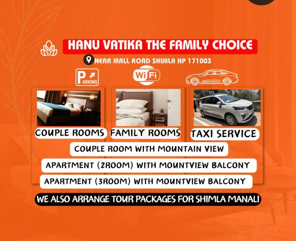 Fotografie z fotogalerie ubytování HANU VATIKA The FAMILY CHOICE v destinaci Šimla