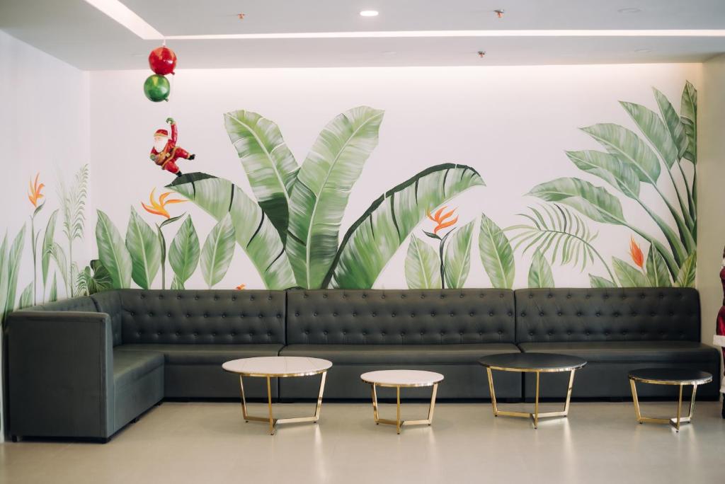 Posezení v ubytování Levo Hotel