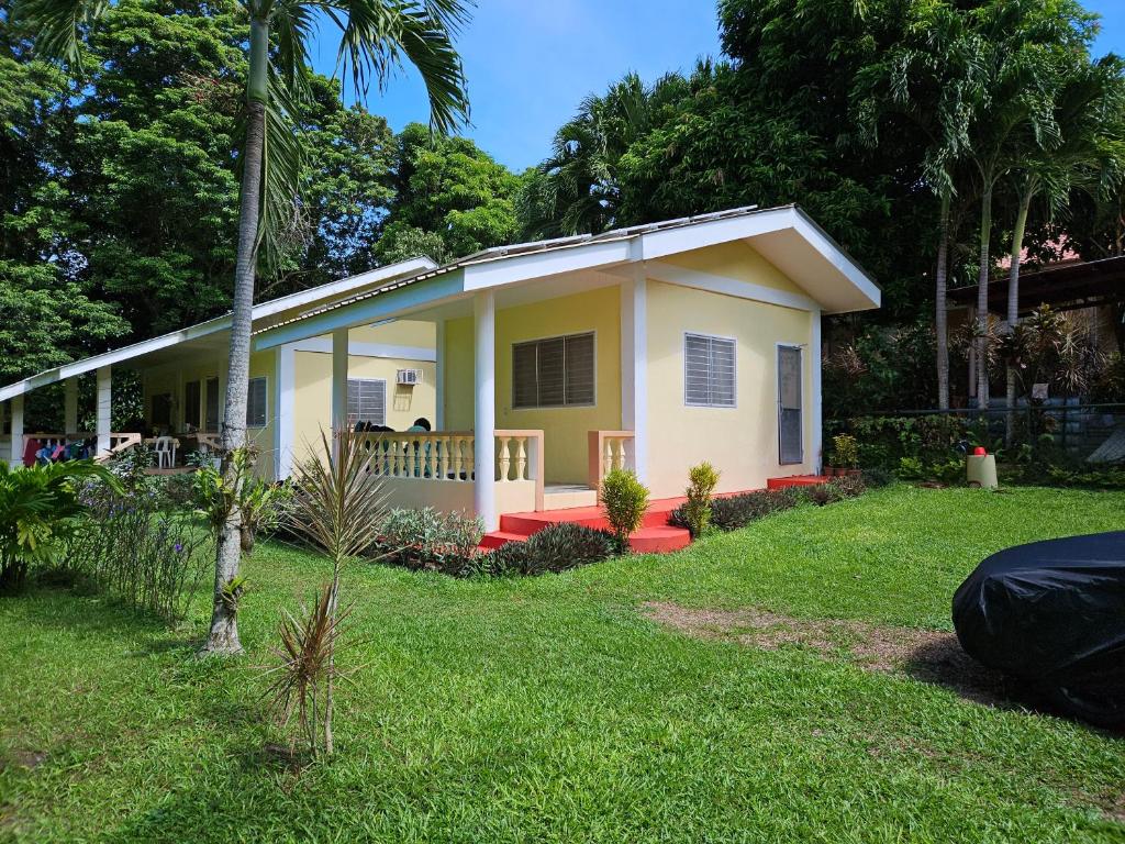 Zahrada ubytování Jackys homestay