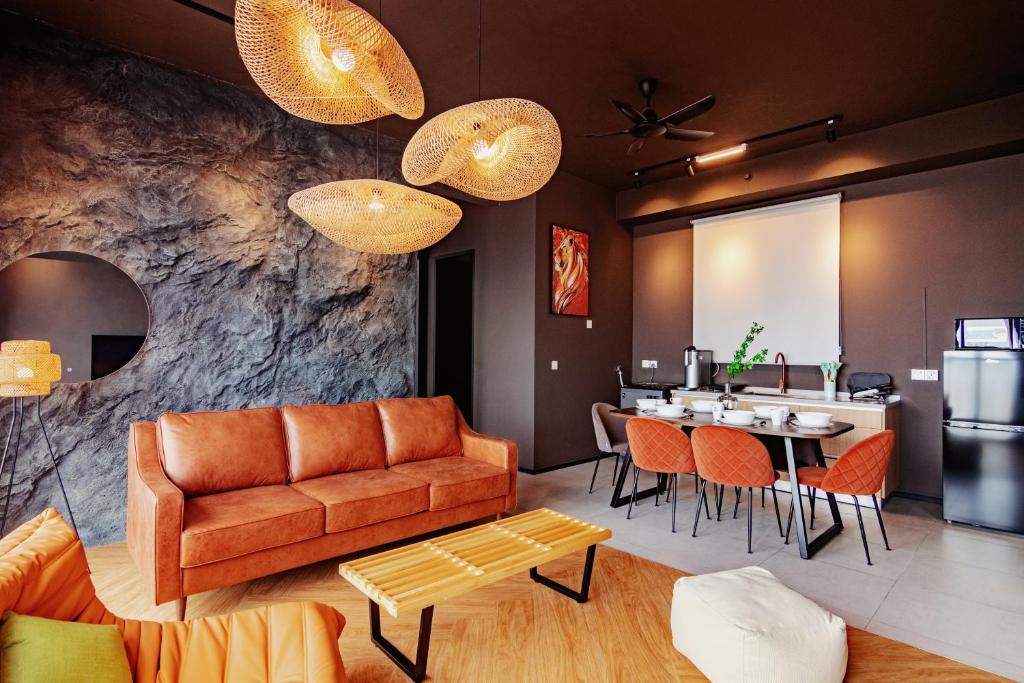Posezení v ubytování Urban Suites, Spectre Collection by Stellar ALV