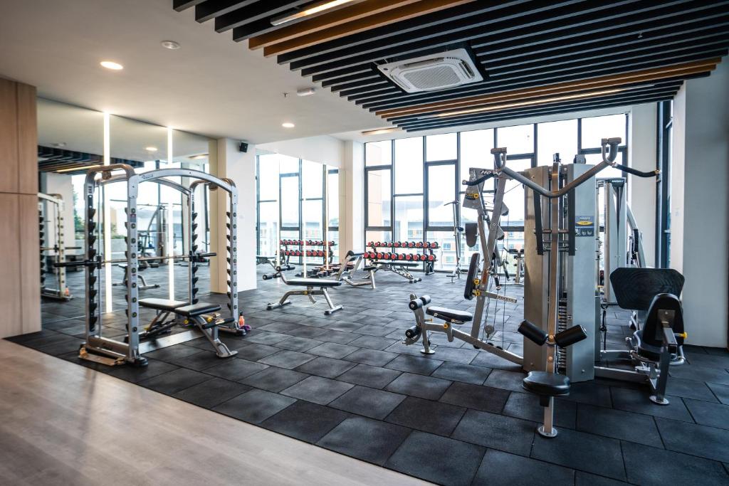 Fitness centrum a/nebo fitness zařízení v ubytování K Avenue by CAIRO