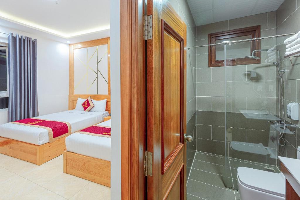 Koupelna v ubytování Ngọc Sang 1 Hotel