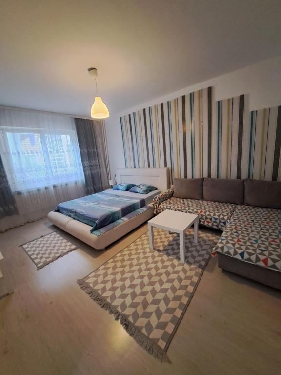 Postel nebo postele na pokoji v ubytování Apartment Gajic