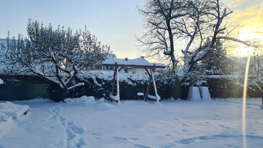Apartmán Malá Valaška v zimě