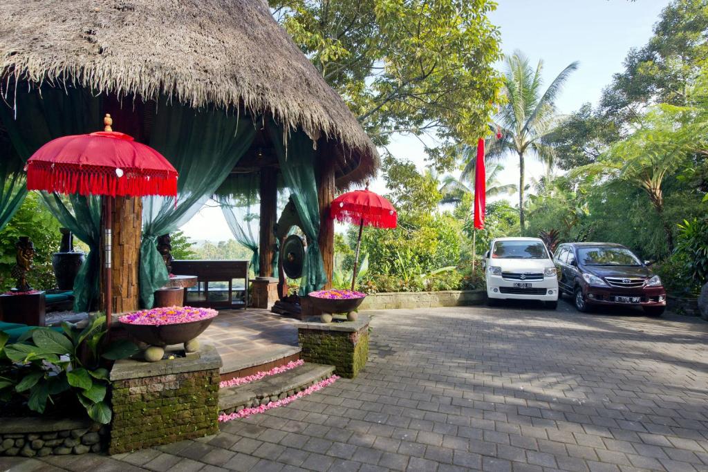 Zahrada ubytování Adiwana Dara Ayu Villas