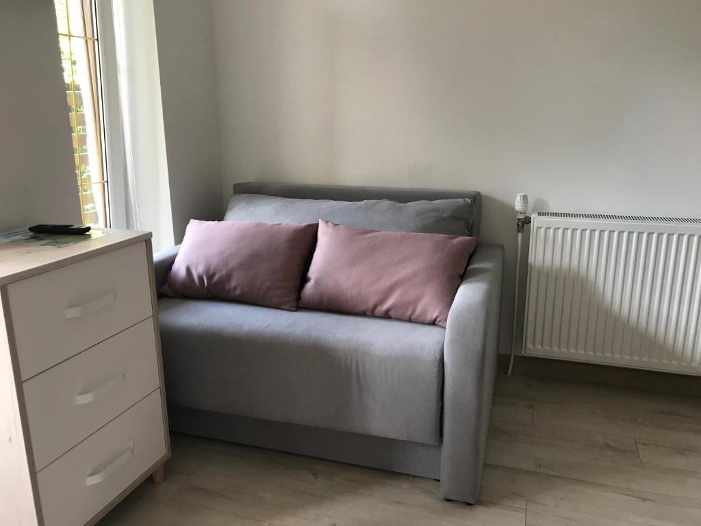Posezení v ubytování Zorianyy Guest House