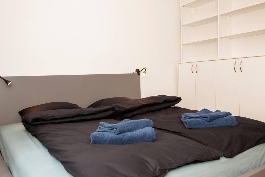 En eller flere senge i et v&aelig;relse p&aring; Apartment Pataky