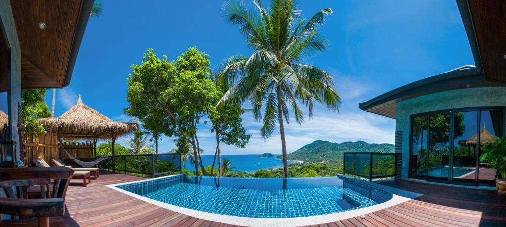 
The swimming pool at or near Koh Tao Heights Pool Villas

