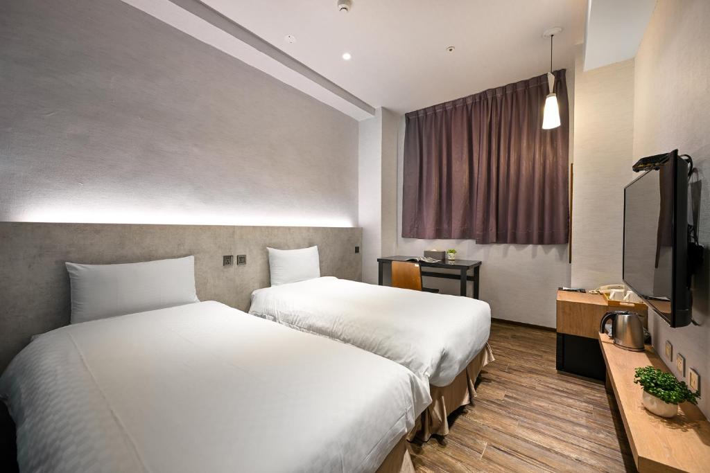 綺樂文旅 桃園館 Le Room Hotel Taoyuan - Deluxe Tweepersoonskamer