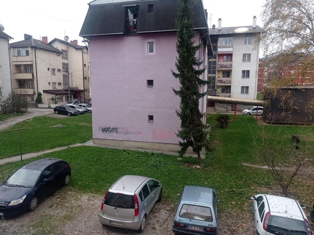 Budova, kde se apartmán nachází