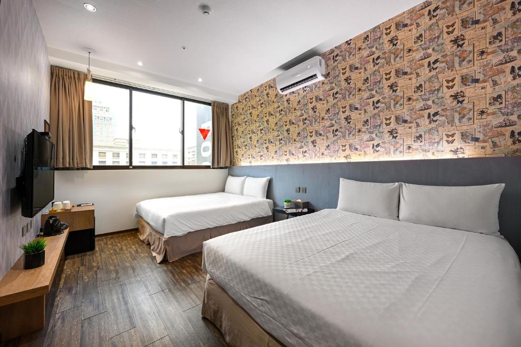 綺樂文旅 桃園館 Le Room Hotel Taoyuan - Deluxe Vierpersoonskamer