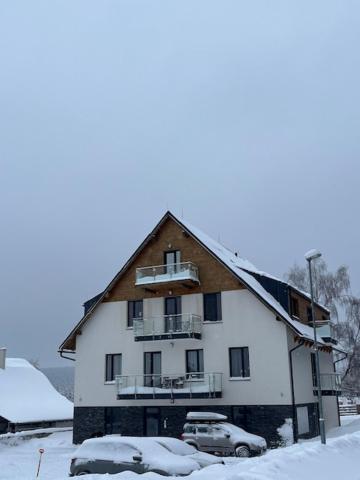 Apartmán Plešivec ALL4FUN u sjezdovky v zimě