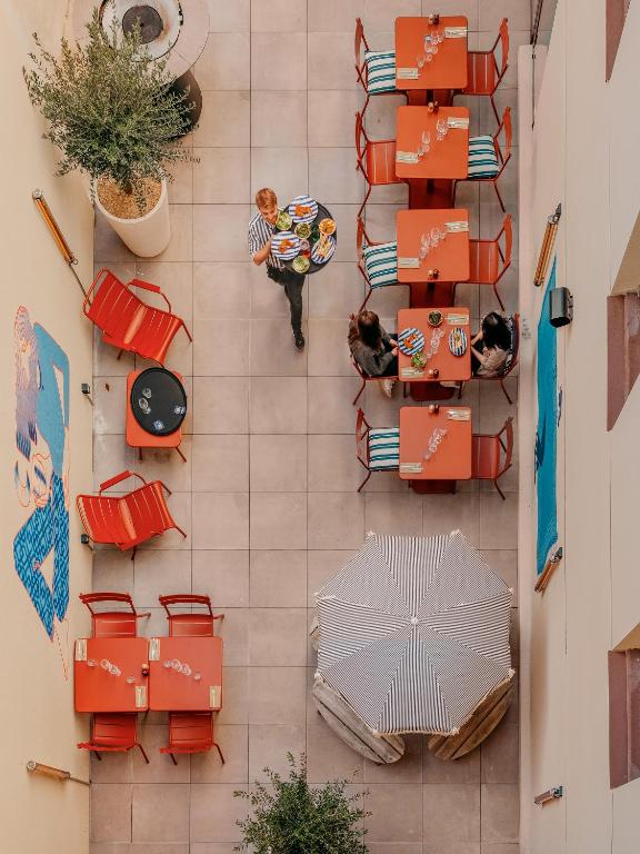 Posezení v ubytování Eklo Montpellier Centre Gare
