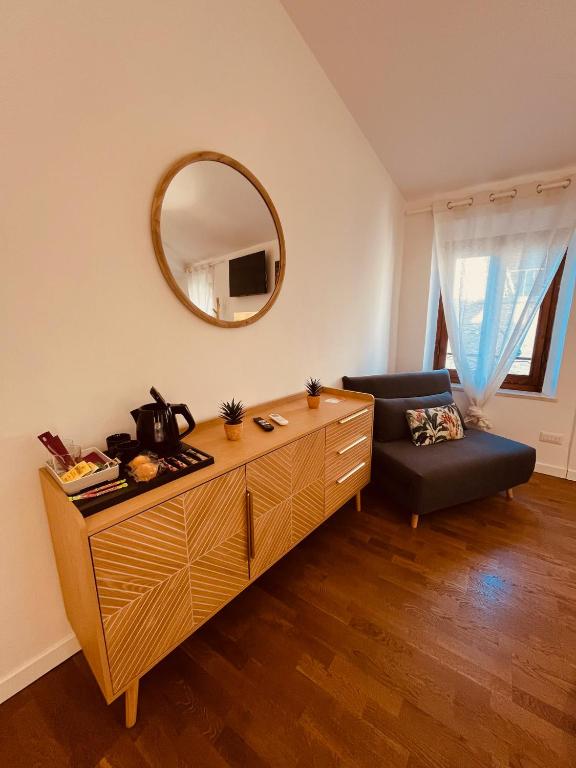 Postel nebo postele na pokoji v ubytování CIVICO 27 rooms
