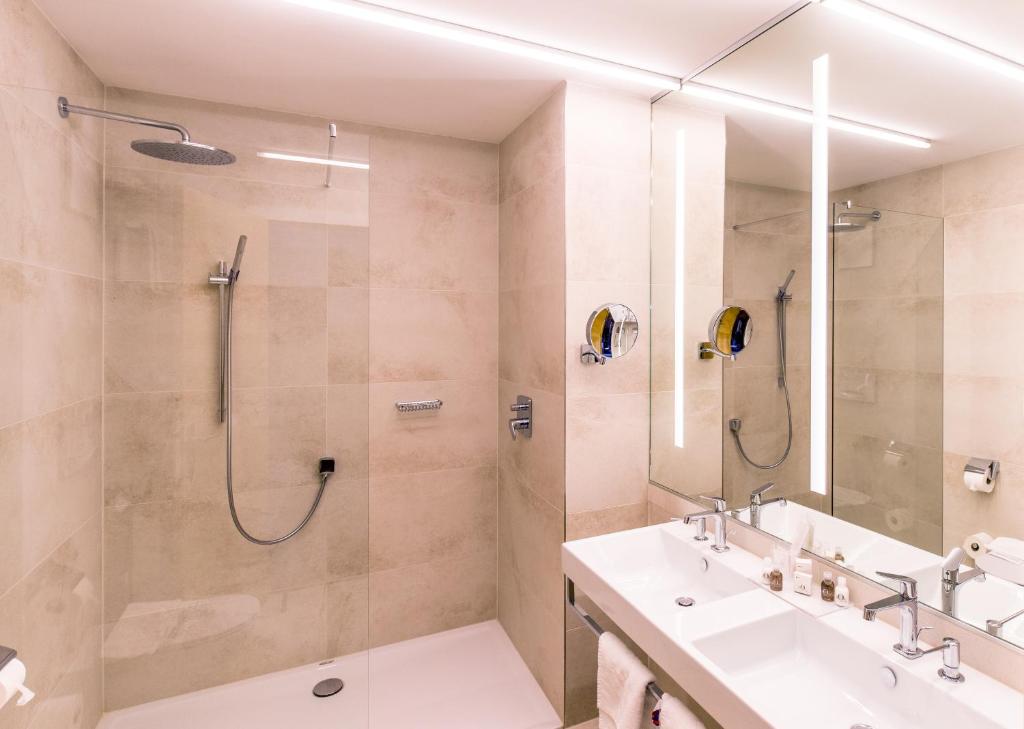 Koupelna v ubytování Hotel Stadt Kufstein