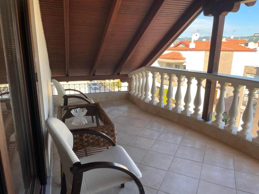 Balkón nebo terasa v ubytování SOFIA APARTMENTS