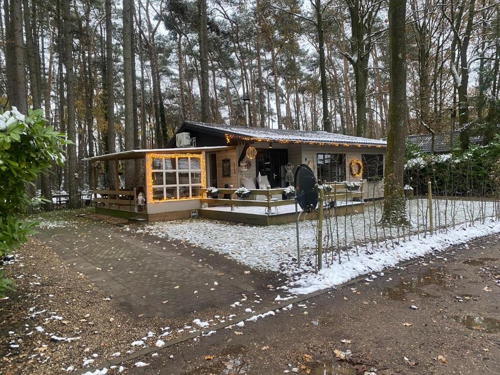Chalet Sint-Hubertus Deluxe v zimě