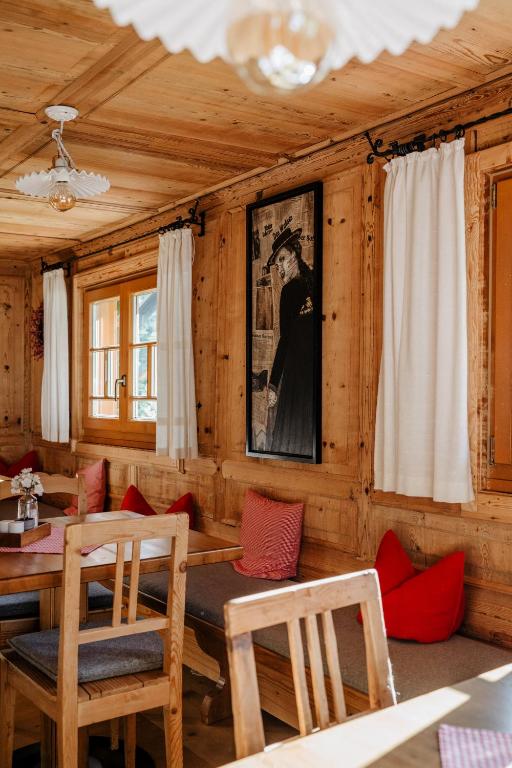 Posezení v ubytování Gästehaus Fritz
