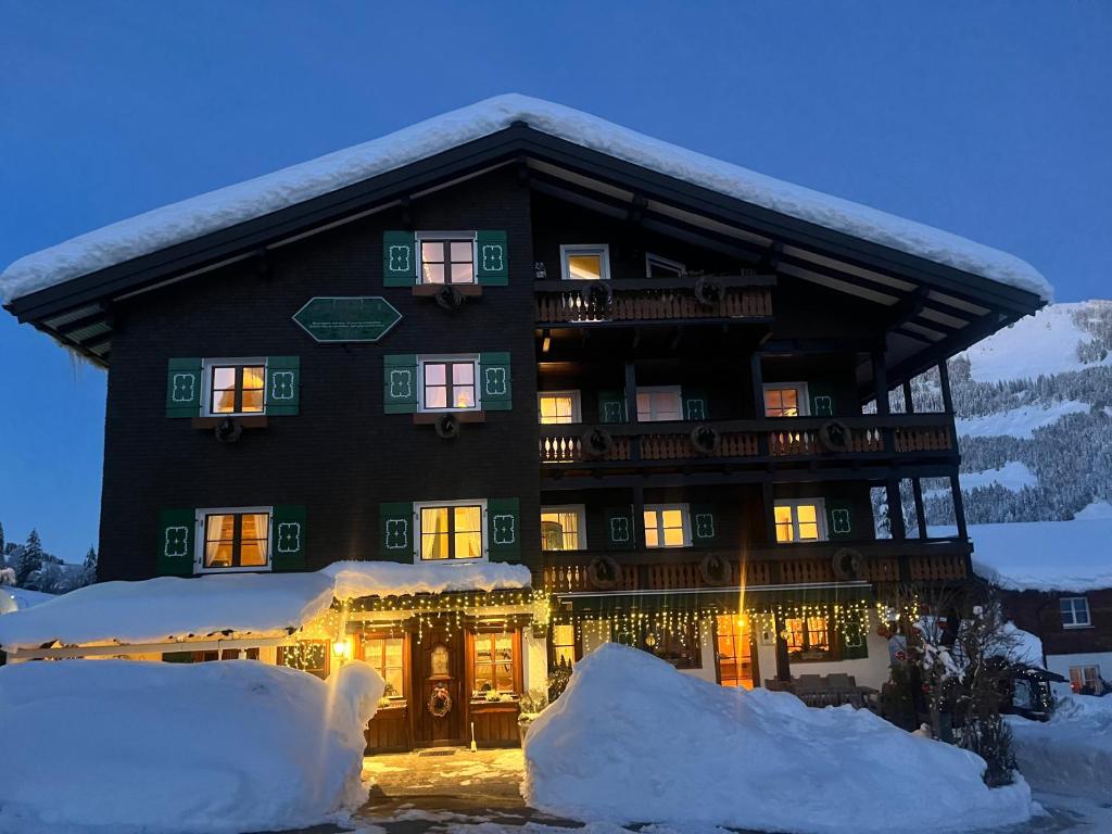 Gästehaus Fritz v zimě