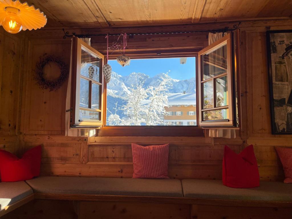 Posezení v ubytování Gästehaus Fritz