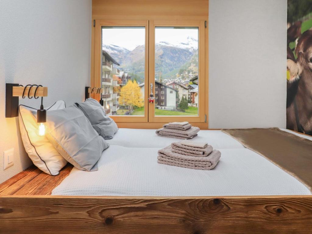 Nespecifikovaný výhled na hory nebo výhled na hory při pohledu z apartmánu